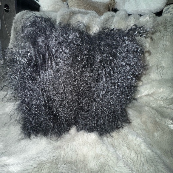 UGG Black Fluff Momma Mongolian Boots - Picture 3 of 8